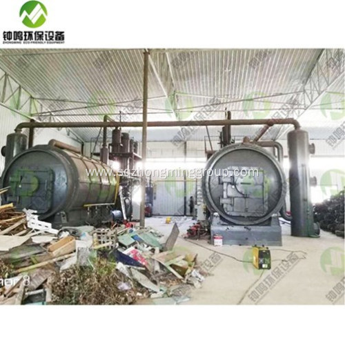 Waste Tyre to Oil Recycling Process Technology